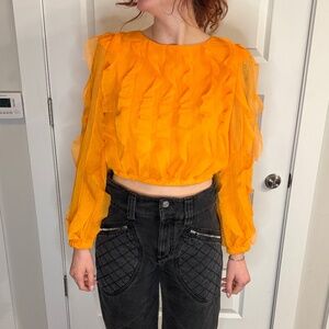 Elliatt Hawaii Top in Mango